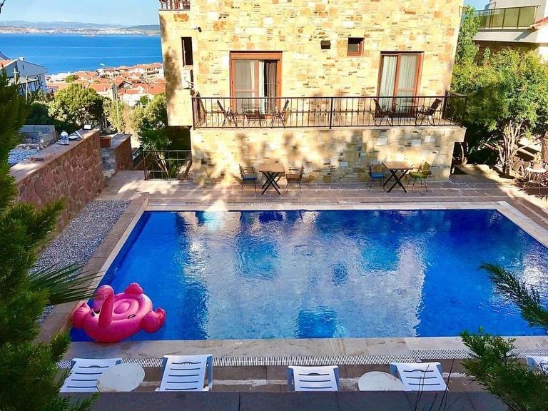 Yeni Foca Butik Otel Bagian luar foto